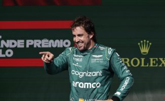 Fernando Alonso is shocked by the paparazzi who followed him on his return to Spain