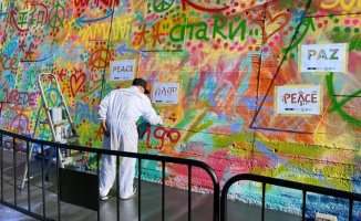 Santa Coloma de Gramenet claims Peace through urban art
