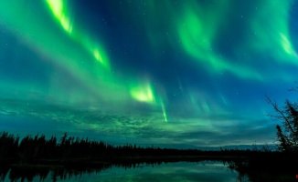 The northern lights seen in Spain are related to increased solar activity