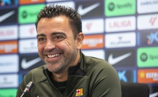 Xavi: “Gavi's problem is a problem of calendar and excessive matches: he had played a lot”