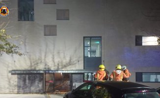 A fire in the Llíria hospital forces 18 patients to be relocated to other centers