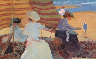 The sea and summer as they have never been seen before, by Joaquín Sorolla