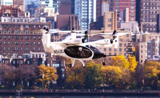 This is the electric taxi that already flies over the skyscrapers of New York