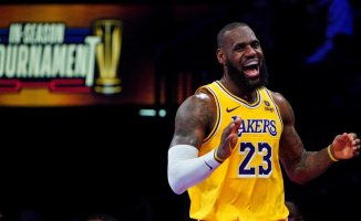 A stellar LeBron guides the Lakers to the first Cup final against the surprise of the Pacers