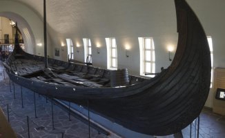 The oldest burial ship in Scandinavia is in Norway and predates the Vikings