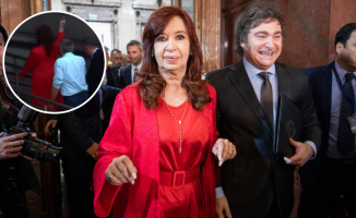 Cristina Fernández de Kirchner's comb at Milei's inauguration as president