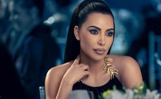 Kim Kardashian takes a supermarket bag to the Balenciaga show