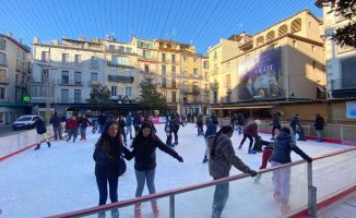 Olot inaugurates its ice rink that runs on 70% regenerated water