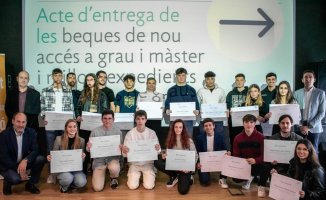 The TecnoCampus recognizes the best degree files and new scholarship recipients