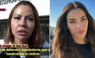 Head-on collision between Dani Alves' two wives, Joana Sanz and Dinorah Santana, at the footballer's house