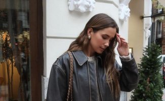 María Pombo copies Gigi Hadid's 300-euro Mango jacket
