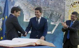 The port of Alicante claims its prompt connection with the Mediterranean corridor