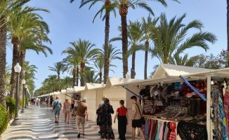 A tourist thief who operated in the central area of ​​Alicante arrested more than a hundred times
