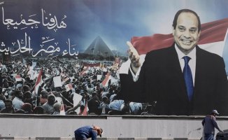 Al Sisi wins his third term in an election that HRW censures for arrests