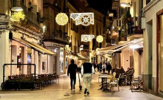 The Christmas spirit of Sitges