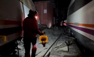 Two trains collide in the province of Malaga and there would be at least one injured