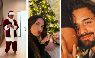 Alejandro Sanz, Maluma, Georgina... celebrities celebrate Christmas Eve in a very special way
