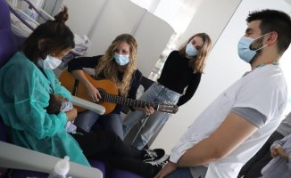 A specialized unit at the Germans Trias hospital applies music therapy to clinical practice