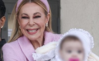 Ana Obregón sells the exclusive of her granddaughter's baptism and this is the money she would have received