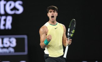 Alcaraz debuts at the Australian Open with a victory over Gasquet