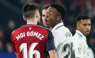 The complaint for racist insults against Vinícius in the Osasuna field is filed