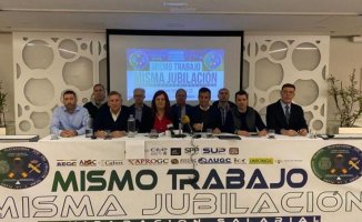 Police and civil guards announce protests to demand the same retirement as the Mossos