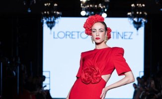 Loreto Martínez presents a collection to "go to the fair without being dressed as flamenco"
