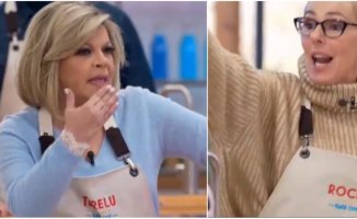 Terelu Campos gets angry with Rocío Carrasco and reproaches her forcefully in 'Bake Off': "She's a pig"