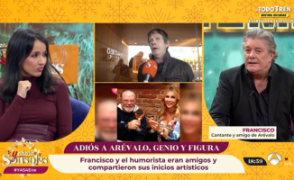 They cut Francisco short for defending Arévalo's humor: "It's not the day either"