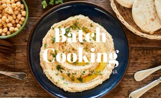 Batch Cooking weekly menu for the week of January 8 to 12