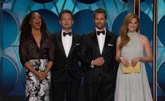 This has been the reunion of 'Suits' at the Golden Globes (without Meghan Markle)