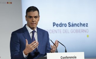 Sánchez highlights coexistence within the Constitution as a "success" to overcome "the process"
