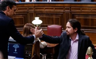 Iglesias believes that Aragonès' distrust with Sánchez over Pegasus gives strength to the right