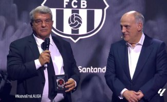 Tebas reveals new data on Barça's financial accounts