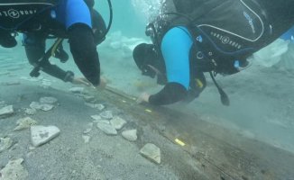 They recover one of the oldest sunken ships in the Mediterranean