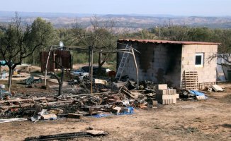 One person dies in a caravan fire in Flix