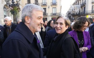 Colau confirms that Collboni's priority option is a government with communes and ERC