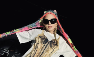 Madonna turns her most iconic Jean Paul Gaultier look into a t-shirt