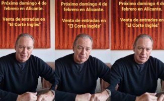 Bertín Osborne intones the mea culpa and posts a video apologizing: "I'm not 100 percent"