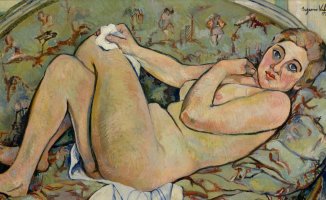 The model who undressed the painter