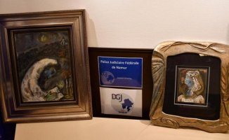 Belgian police find stolen Picasso and Chagall paintings in Antwerp basement