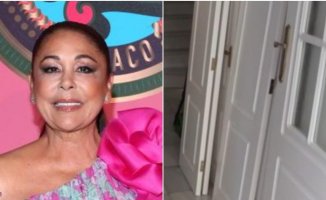 Images of Isabel Pantoja's move to her apartment in Fuengirola come to light: she has left nothing behind