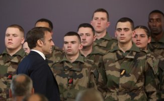 Macron announces strong rearmament in the face of threats and to help Ukraine