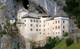 Predjama, the largest castle in the world located in a cave