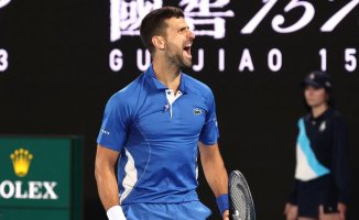 Djokovic recovers his best version against Etcheverry and reaches the round of 16 in Australia