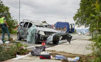 The accident rate on Spanish roads remains stable in 2023, despite the increase in dead motorists