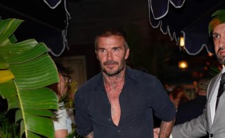 The viral video of Beckham eating elvers in a well-known restaurant in Barcelona