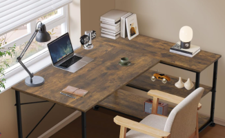 The 5 most valued corner desks for working or studying at home on Amazon
