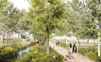 Barcelona will open a naturalized tourist route next to the Rec Comtal
