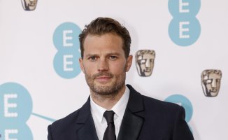 Actor Jamie Dornan, admitted with a heart condition caused by a caterpillar